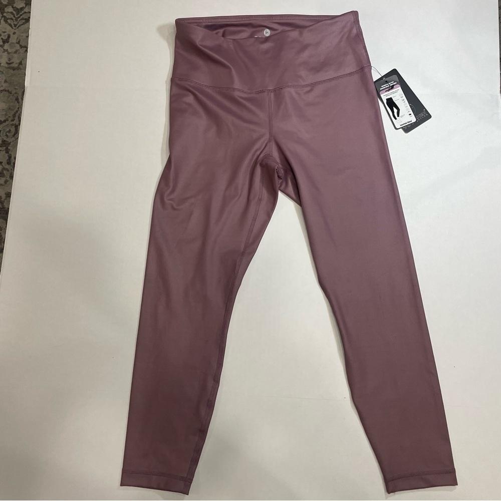 Moonlight Mauve High-Waisted Leggings NWT. Size L.